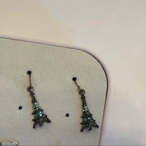 Eiffel Tower Dangle Earrings
